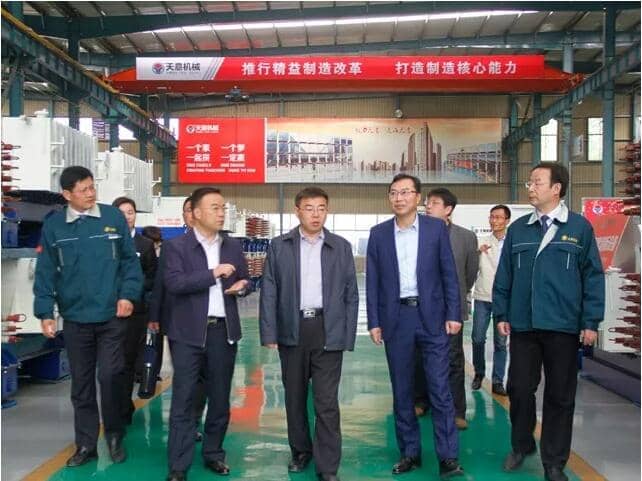 區(qū)委常委、區(qū)紀委書記、區(qū)監(jiān)委主任王慶峰調(diào)研天意機械