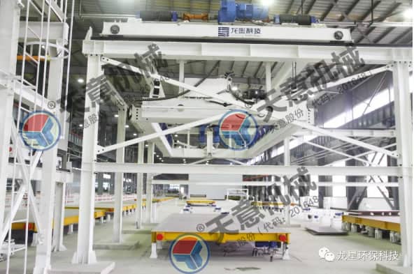 熱烈祝賀天意機(jī)械與龍星科技PC構(gòu)件生產(chǎn)線順利交接！