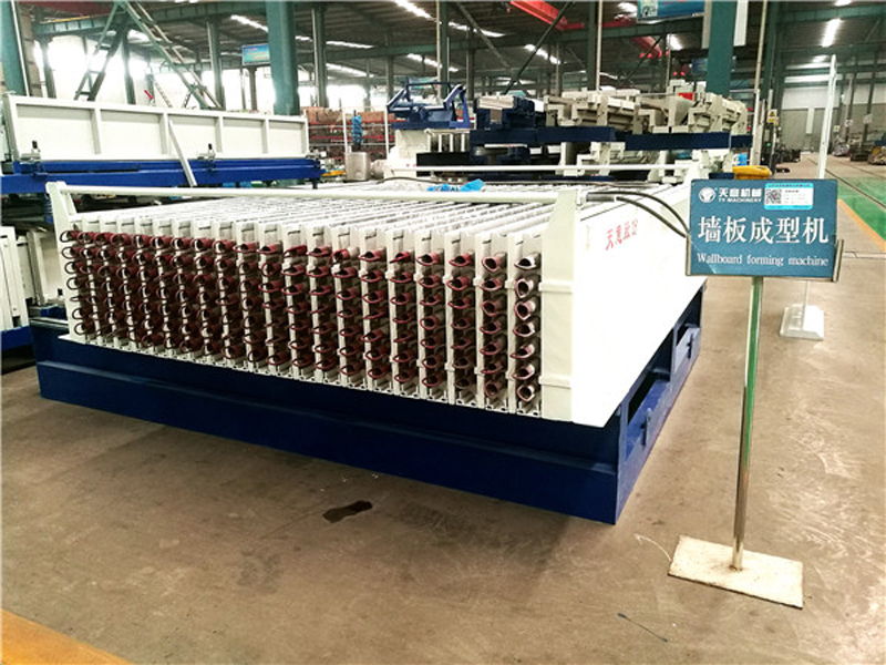 全自動墻板機產(chǎn)量高，一機多用